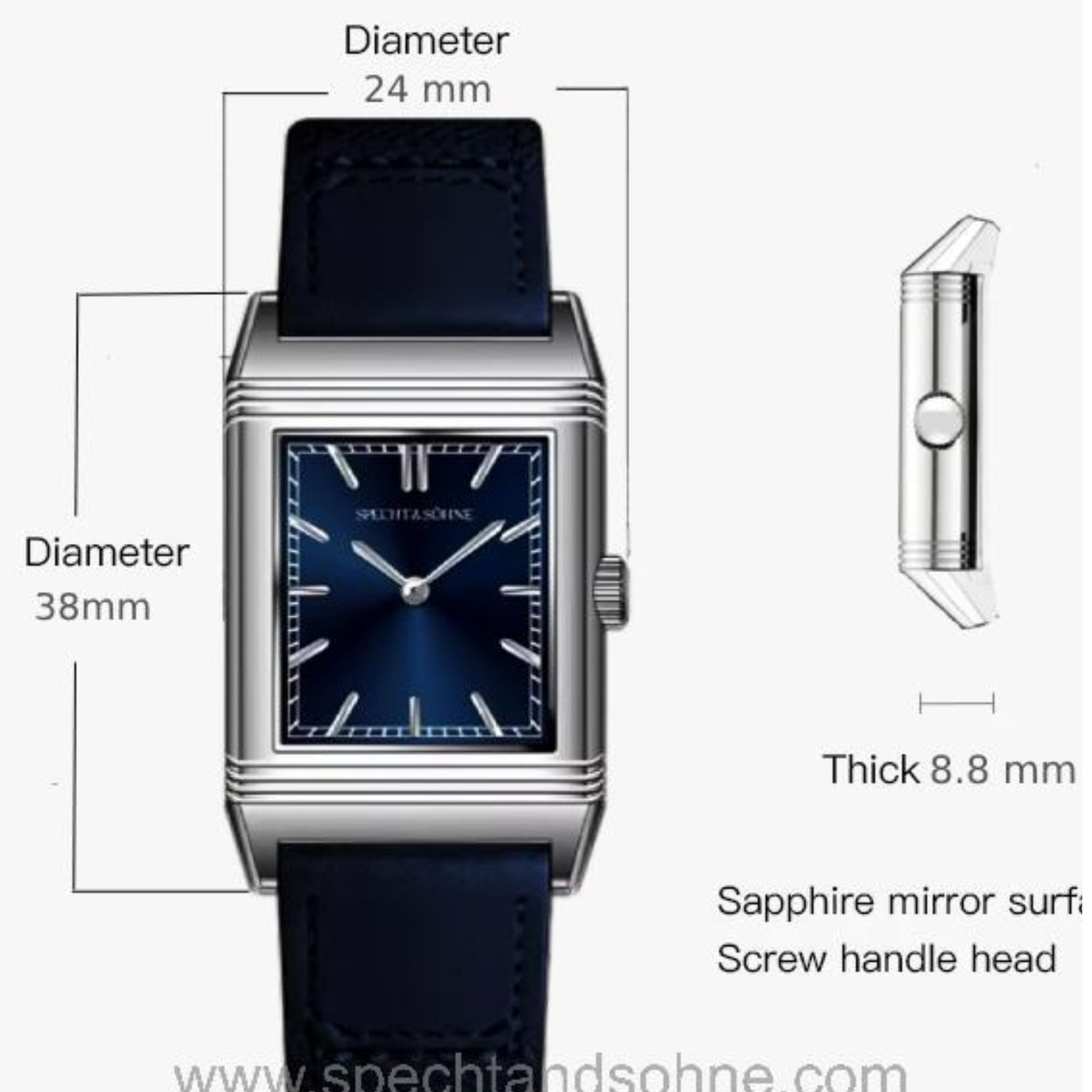 Inverso Azure - Blue Dial