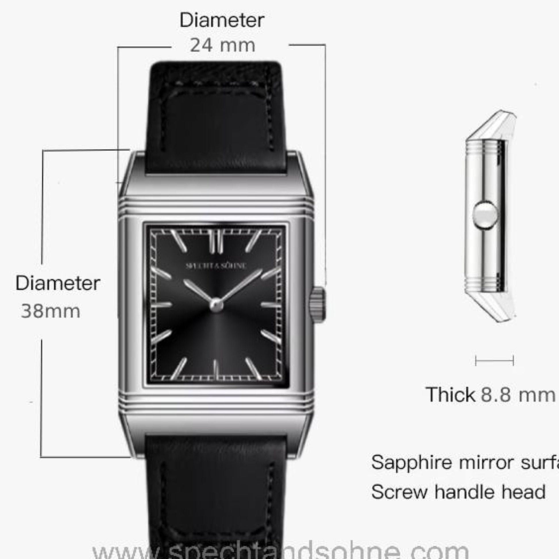 Inverso Noir - Black Dial