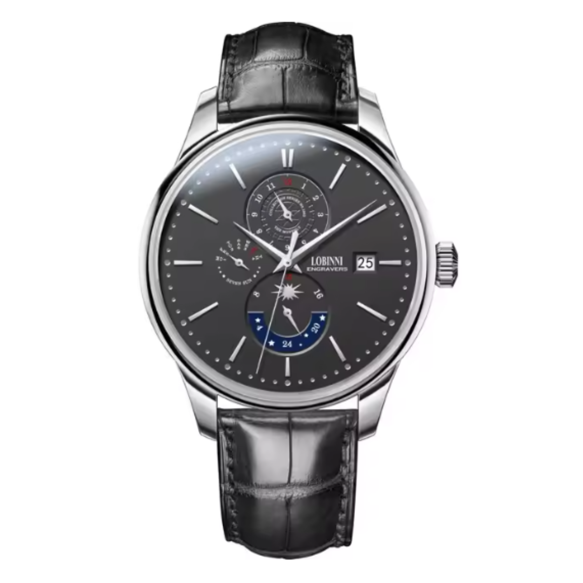 LOBINNI Luxury Mens Watches,Men Automatic Watch Self Wind