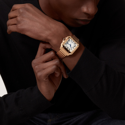 SPECHT & SOHNE 'Santos' Homage Luxury Automatic Wrist watch Unisex - Rosegold