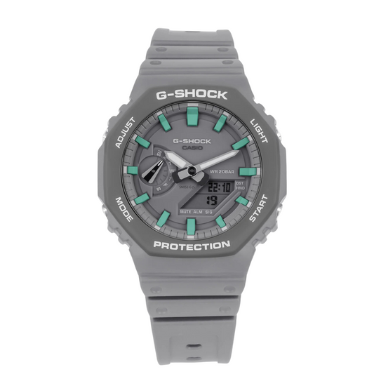Modified G-Shock With Tiffany Blue Indices and Outer Case -  Tiffany Blue