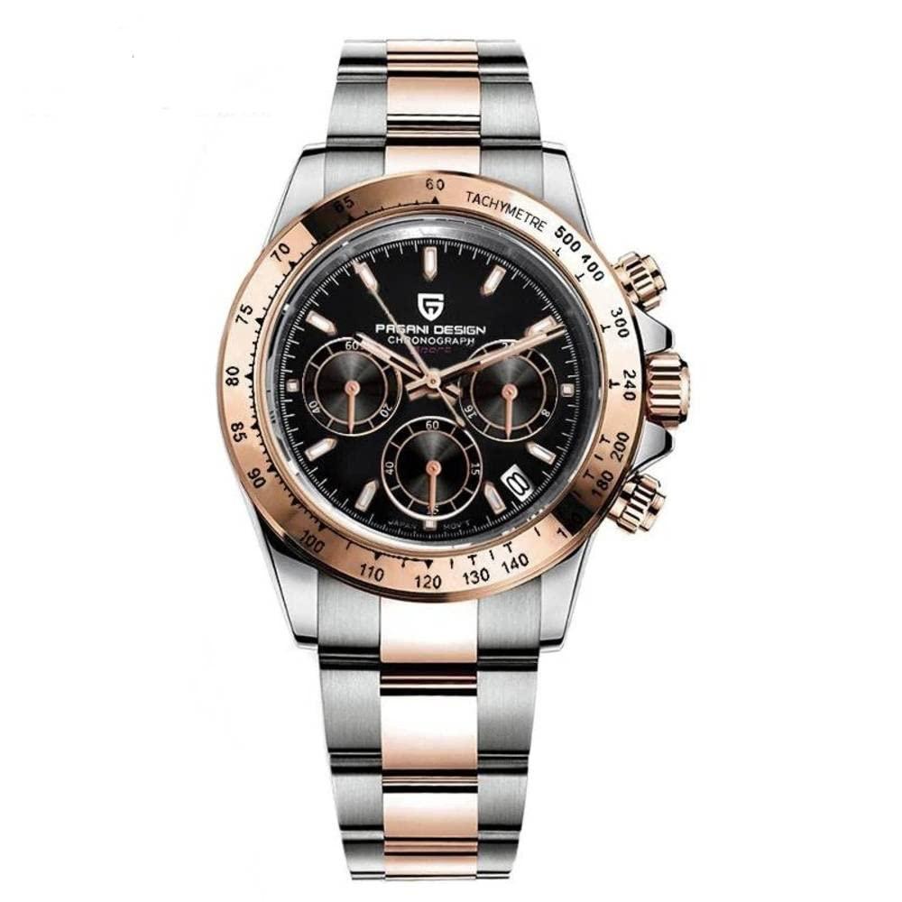 Pagani Design PD-1644 Daytona Chronograph Luxury Waterproof Movement (Japanese VK63) | Stainless Steel Men's 40MM Watch Pagani Design watch india dream watches