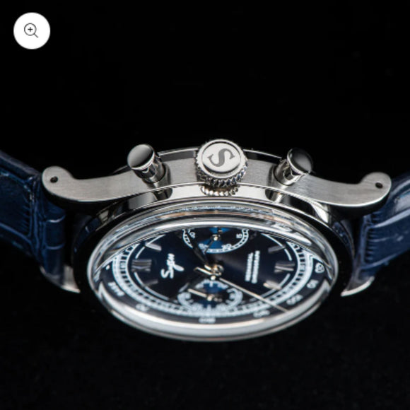 Sugess Chrono Heritage 411 SU1901DBS Deep Blue Dial