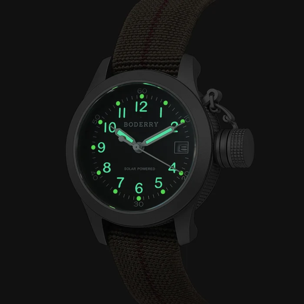 FALCON Canteen - Titanium Solar-Powered Watch | FIELD