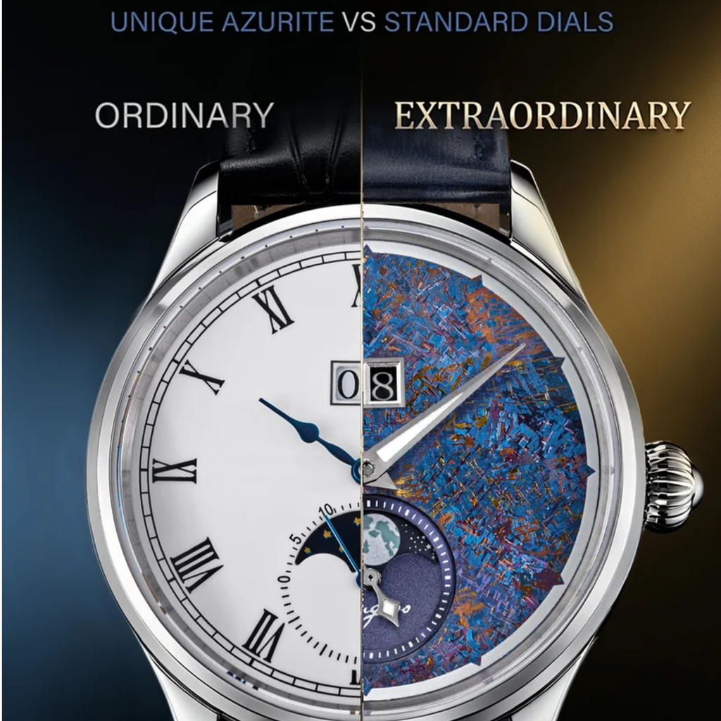 Sugess S401 MoonPhase Master Automatic Deep Blue Dial