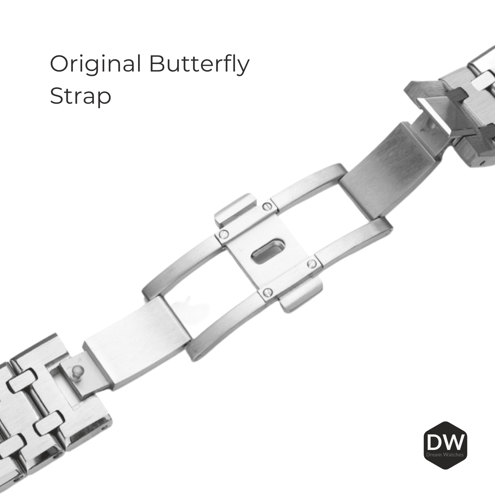 Mod Kit Metal Watchband and Metal Case for G-shock GM-2100 and GM-2110/BA-2100 " Casioak" (Grey- Bracelet)