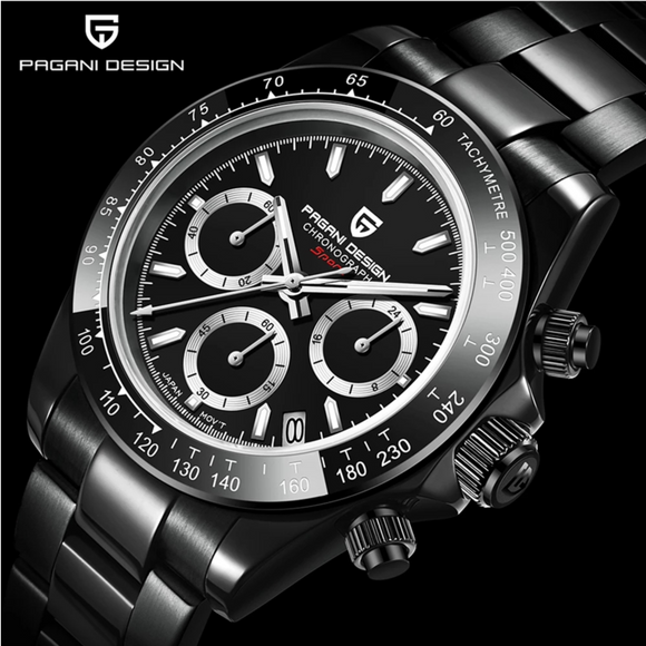 Pagani Design PD-1644 Daytona Chronograph Luxury Meca-quartz Movement (Japanese VK63) | Stainless Steel Men's 40MM Watch