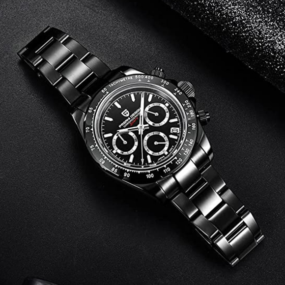 Pagani Design PD-1644 Daytona Chronograph Luxury Meca-quartz Movement (Japanese VK63) | Stainless Steel Men's 40MM Watch