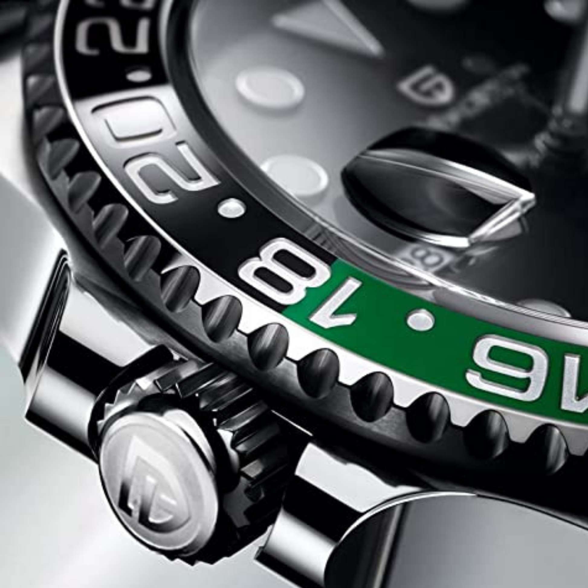 Pagani Design PD-1662 Seiko NH34 Movement equipped with AR AF Anti-Radiation Coating Automatic Watch Stainless Steel Men's (Sprite - Jubilee Bracelet)