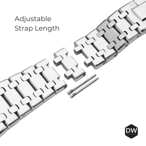 Mod Kit Metal Watchband and Metal Case for G-shock GA-2100 and GA-2110/BA-2100 