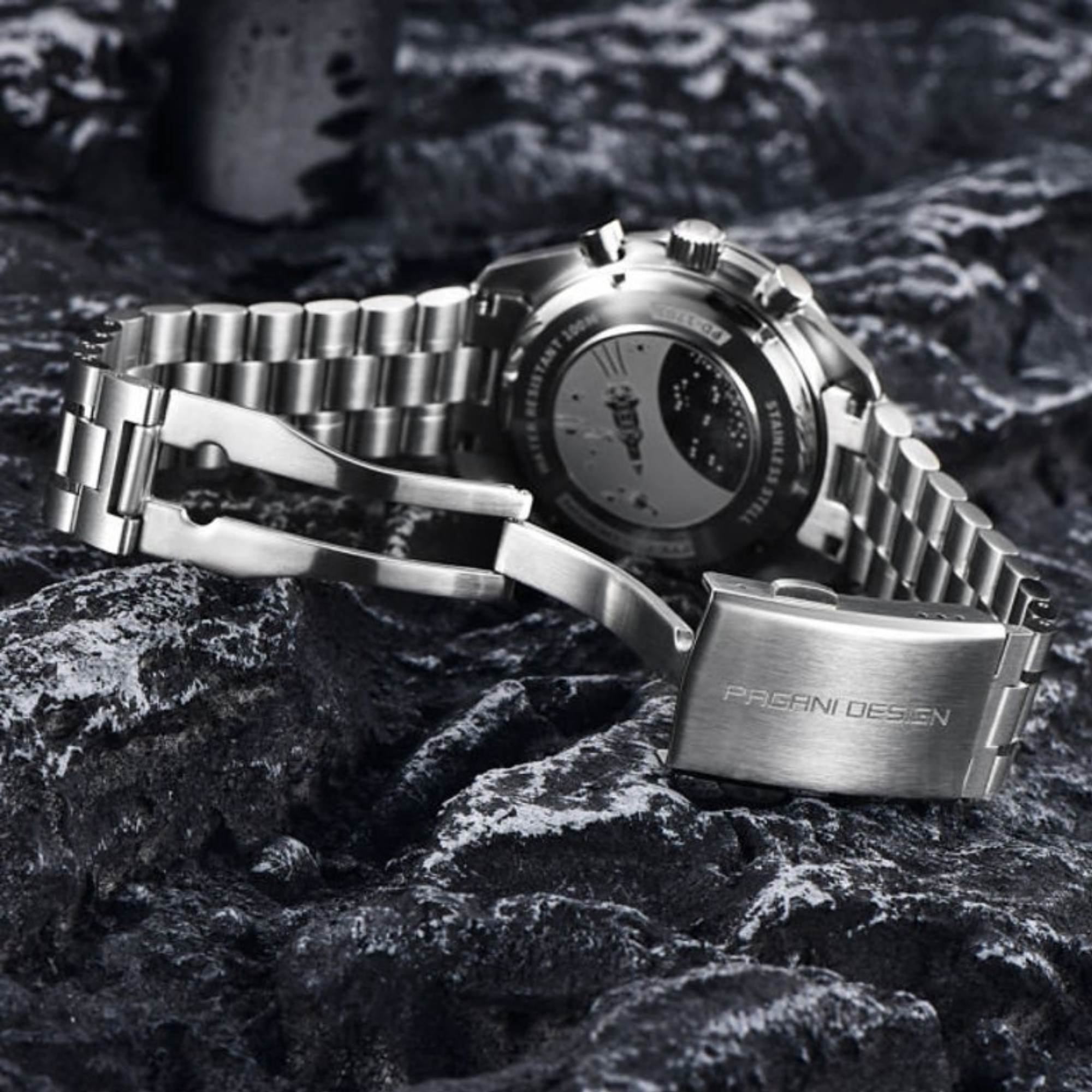 Waterproof online watch white