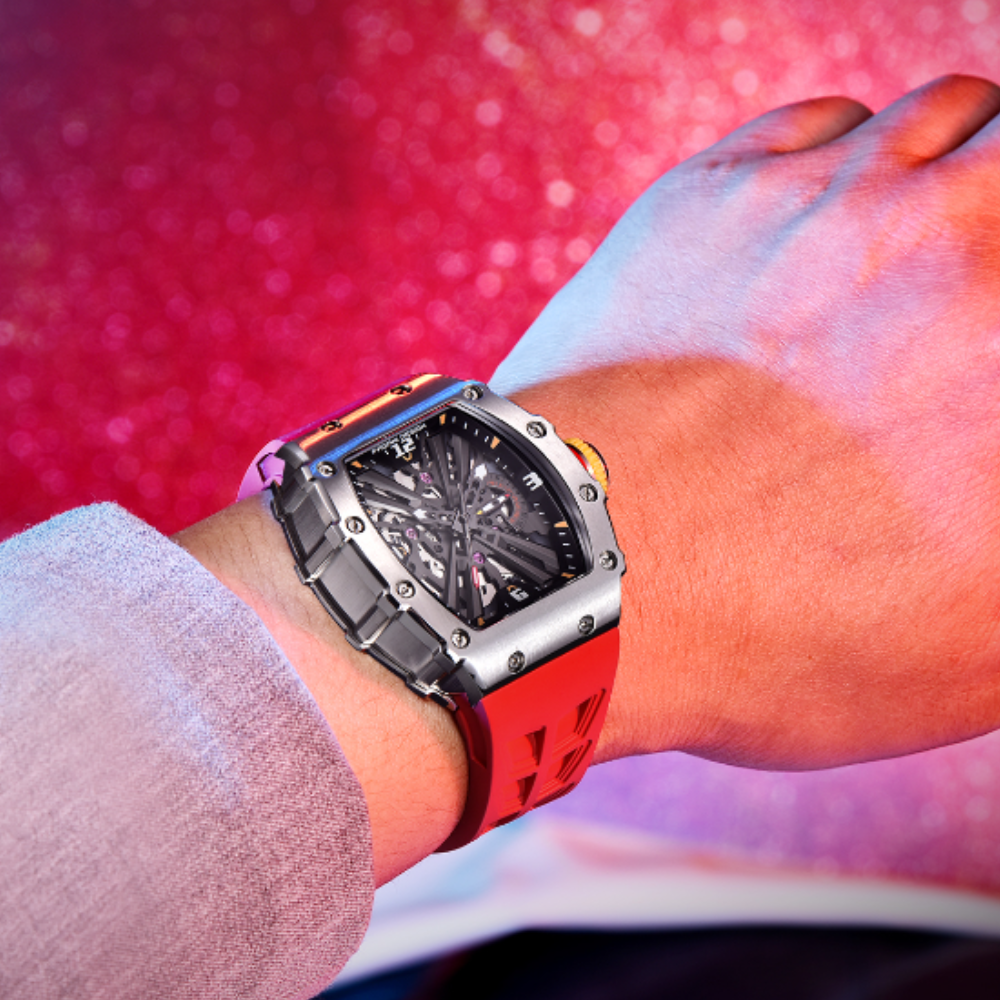 Stainless steel discount richard mille watch
