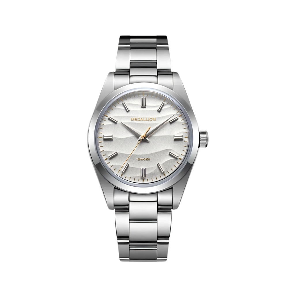 MEDALLION Tarang with Japanese Seiko VH31 Movement | Sikata - Sand White