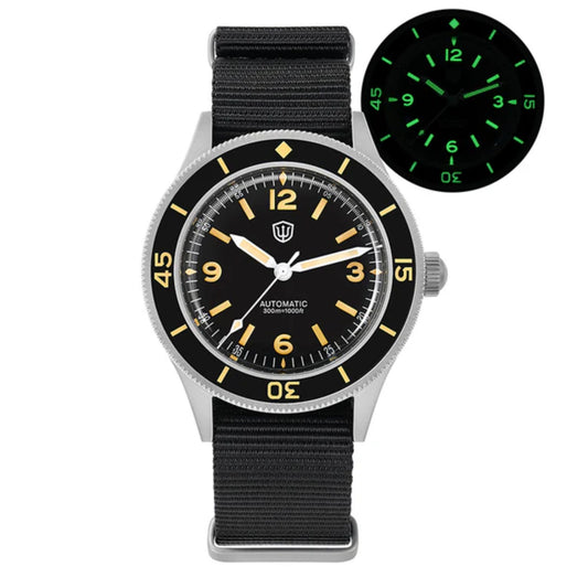 Watchdives Vintage 50FK-Fathoms NH35 Dive Watch V2