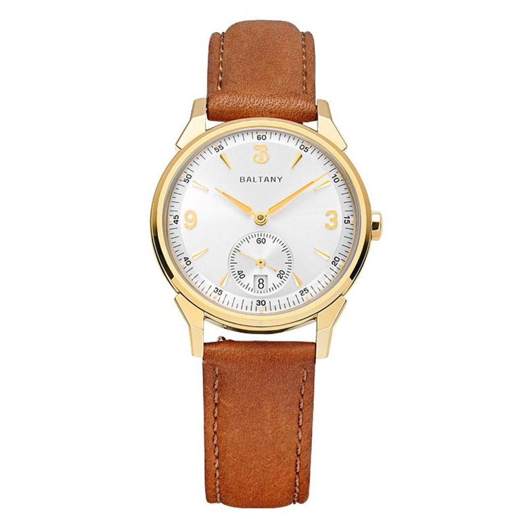 Baltany Original Design 36mm Sub-Second Vintage Watch S4108