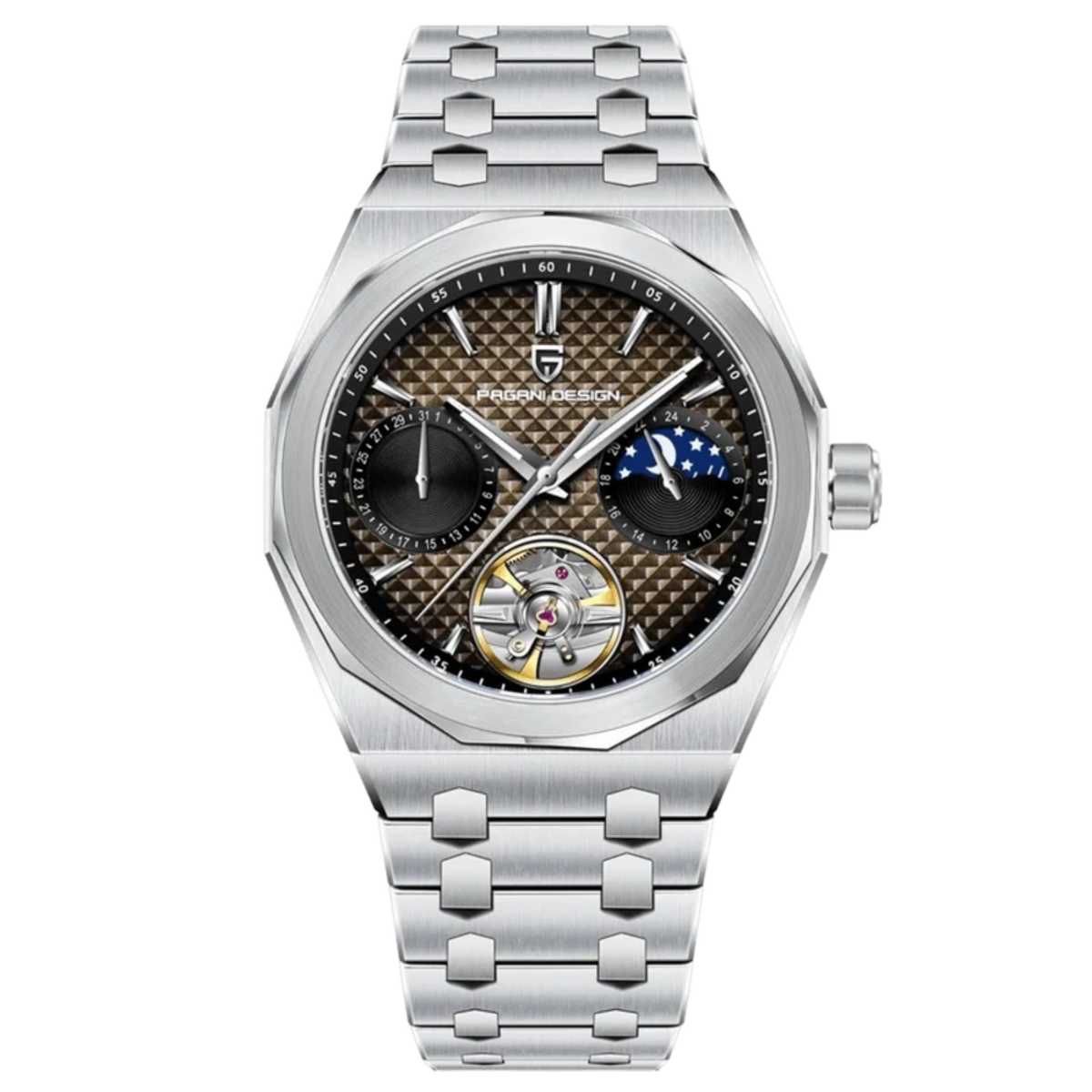 Pagani Design PD-YS036 Automatic 42mm Stainless Steel Watch