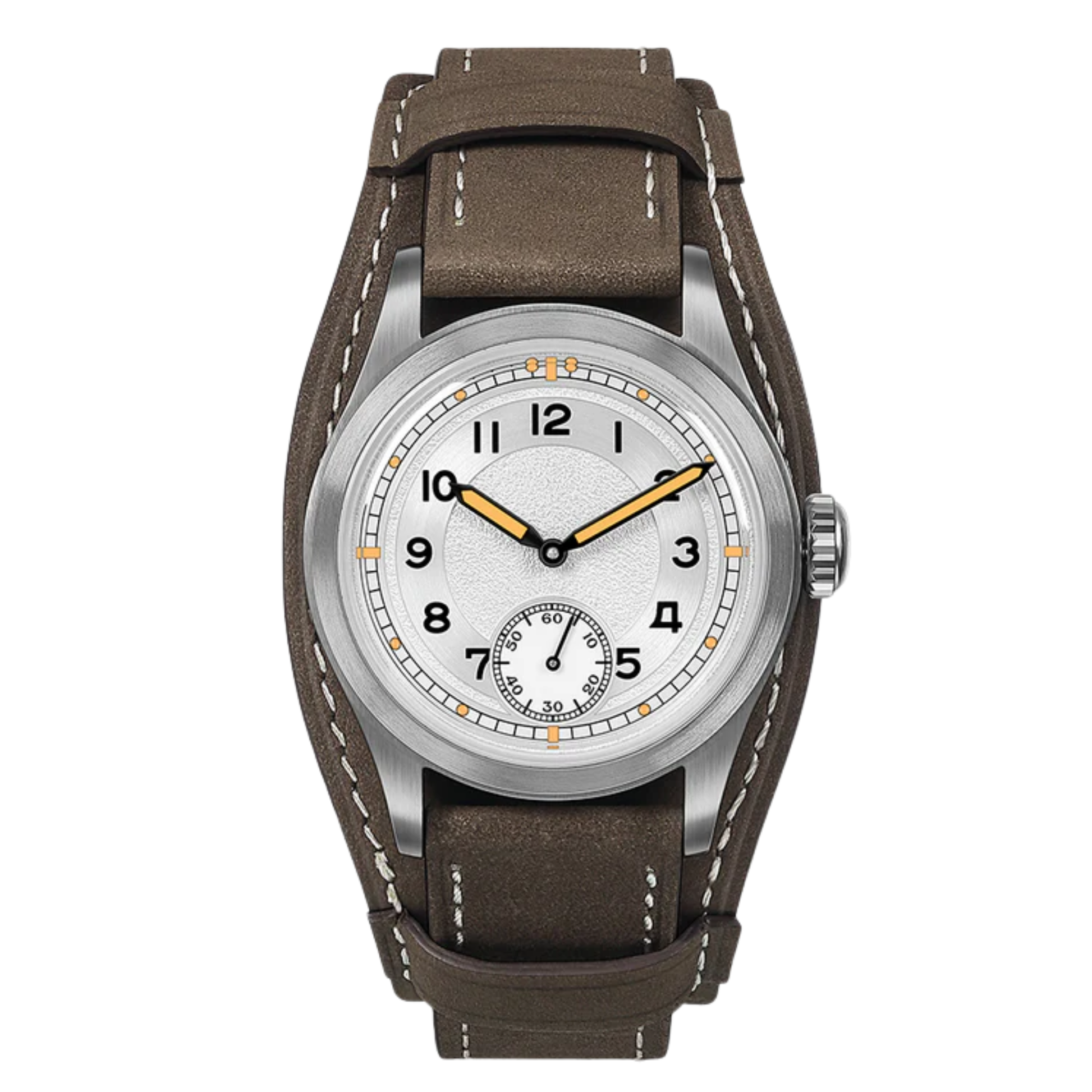 HOU H1 - Vintage Field Watch Automatic | White Ivory