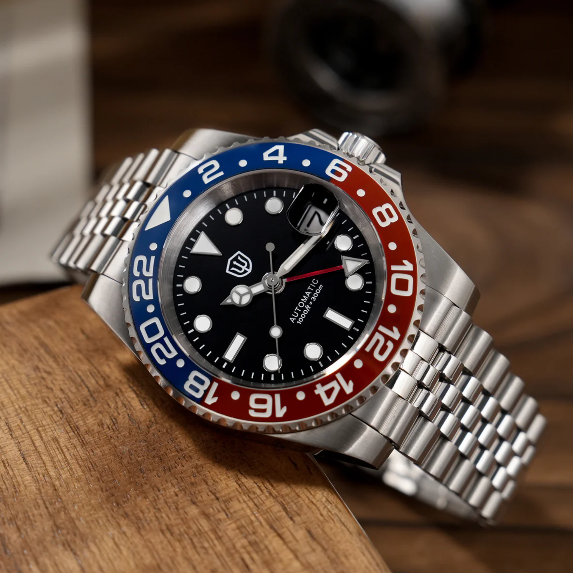 Watchdives WD16760 NH34 Sub GMT Watch V2