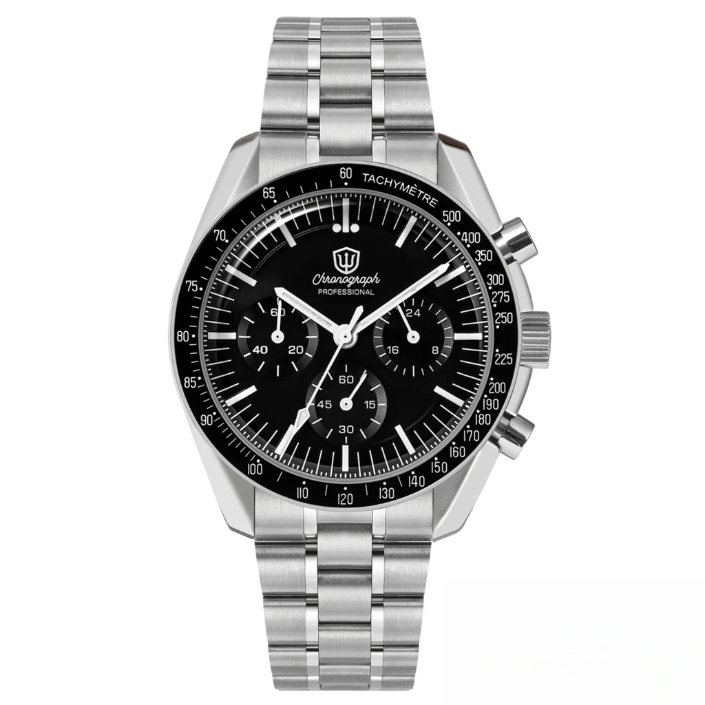 Watchdives 39mm VK63 Chronograph Watch WD1863