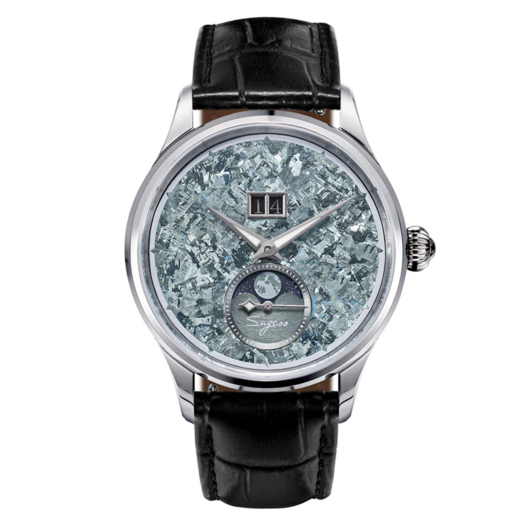 Sugess S401 MoonPhase Master Automatic Stone Star Dust Dial