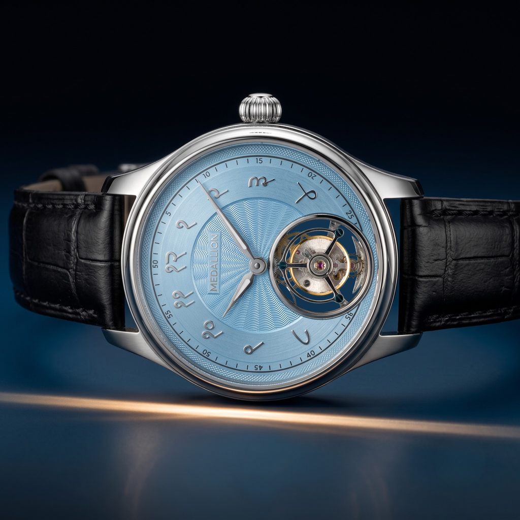 MEDALLION | The Grand Tourbillon Azure Devanagari - 2.0