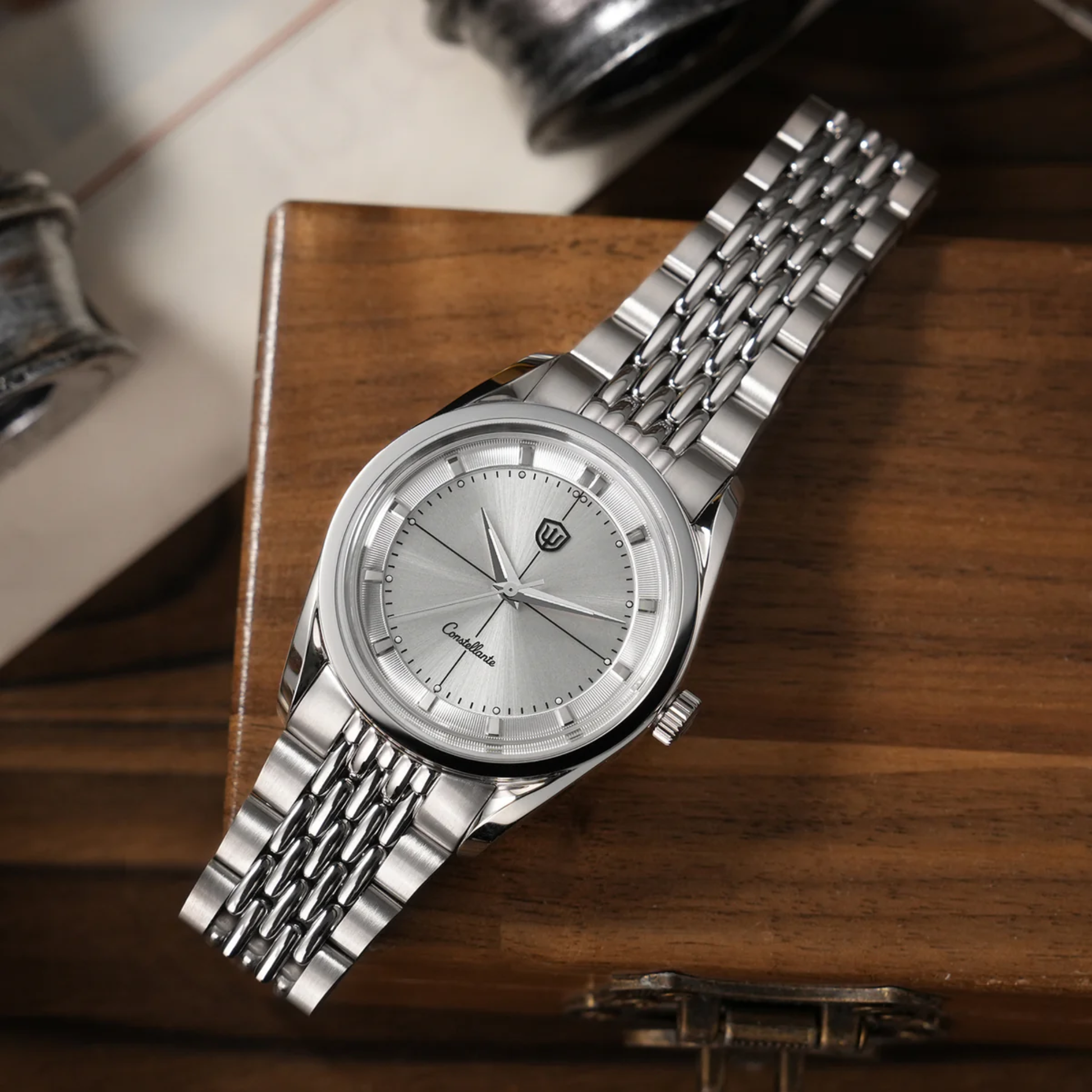 Watchdives WD1954 Arctic Classic 36mm VH31 Watch