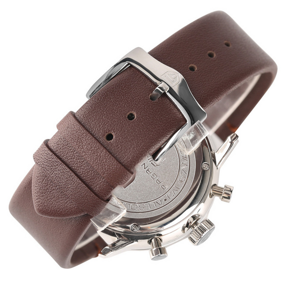 Pagani Design PD-2720K Chronograph (Movement Japanese VK67) | Stainless Steel Men's Luxury Watch - White Dial