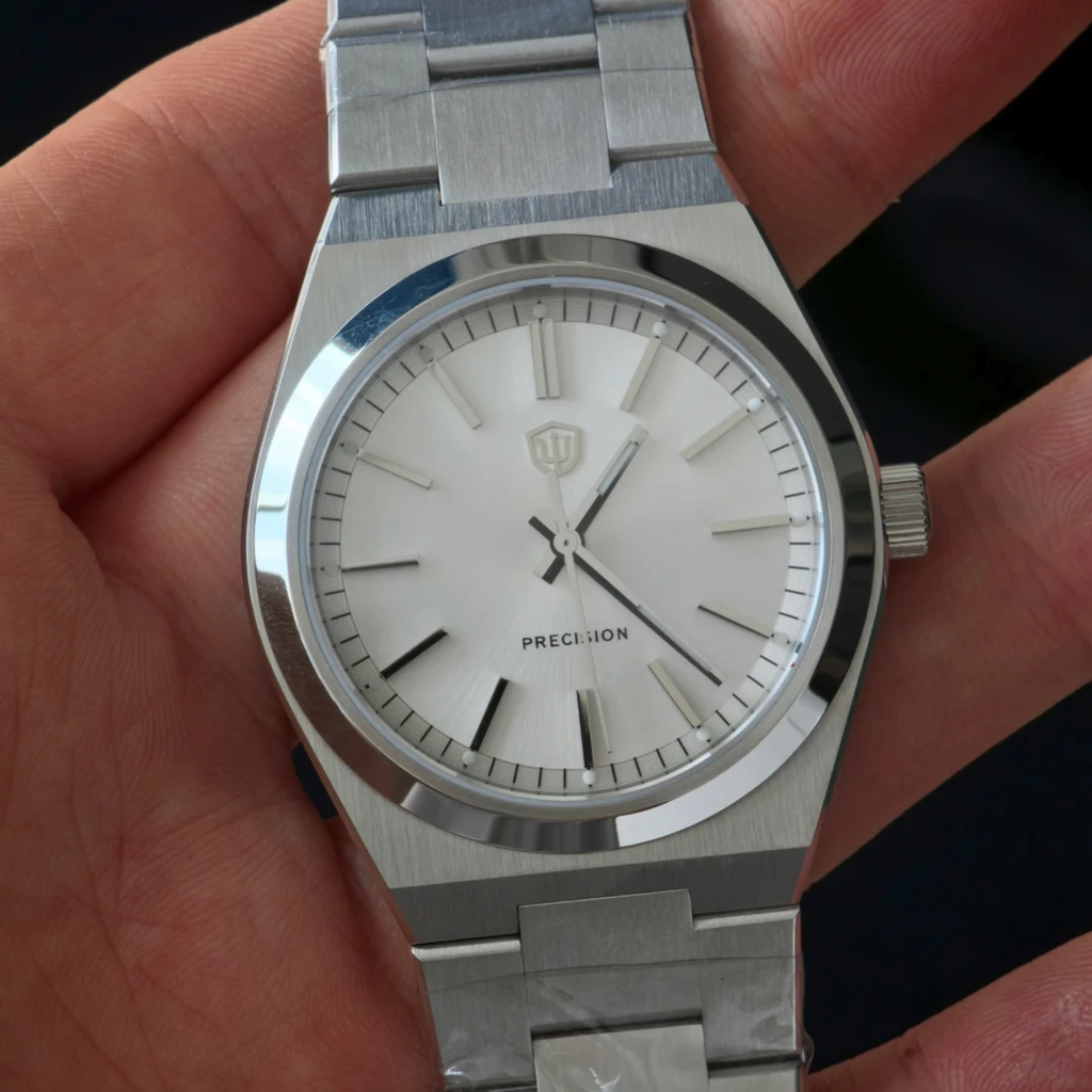 Watchdives WD0012 Vintage VH31 Men Watch / Sunray Silver