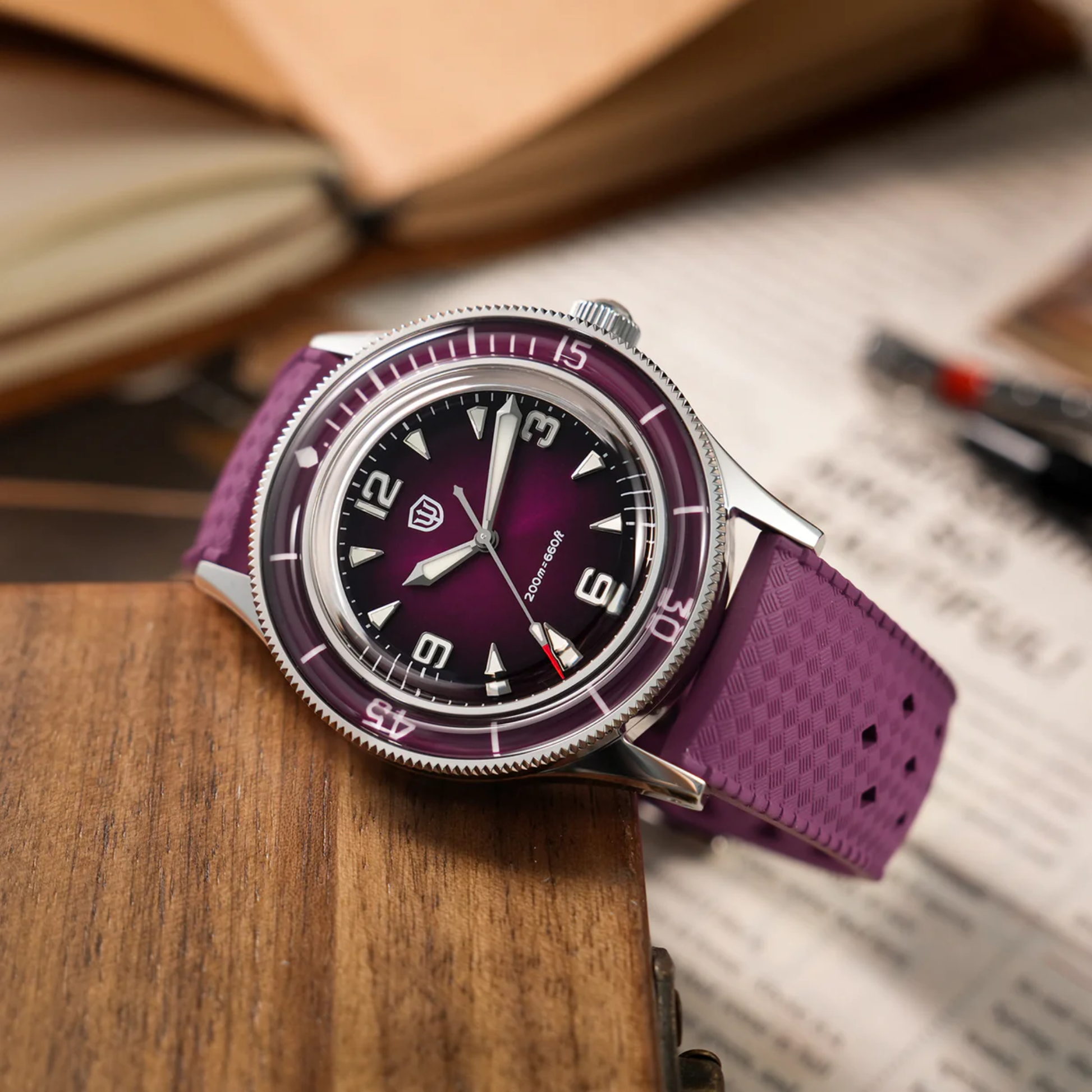 Watchdives WD50Q 50-Fathoms VH31 Dive Watch