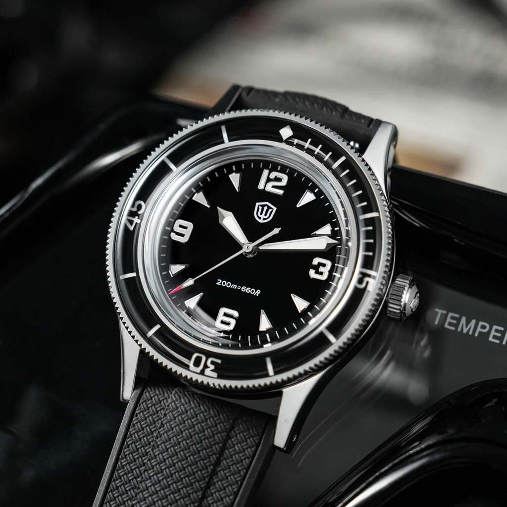 Watchdives WD50Q 50-Fathoms VH31 Dive Watch