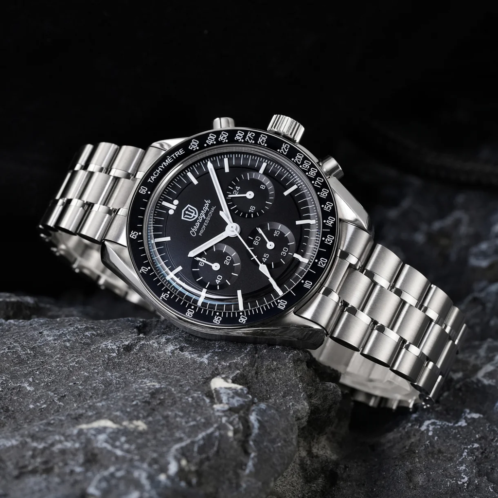Watchdives 39mm VK63 Chronograph Watch WD1863