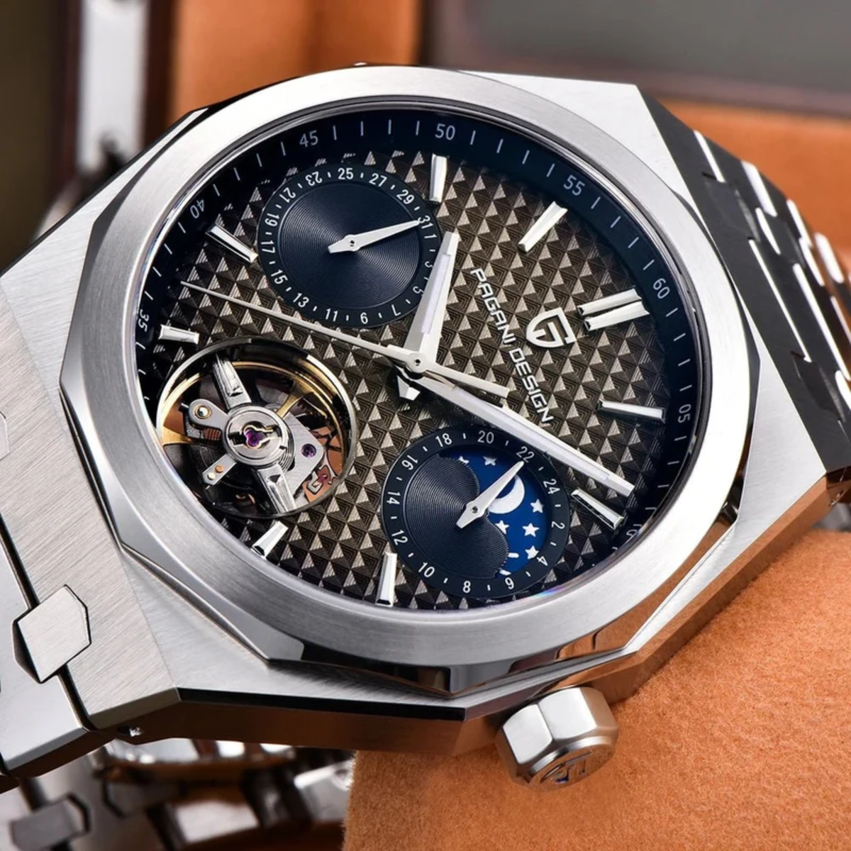 Pagani Design PD-YS036 Automatic 42mm Stainless Steel Watch