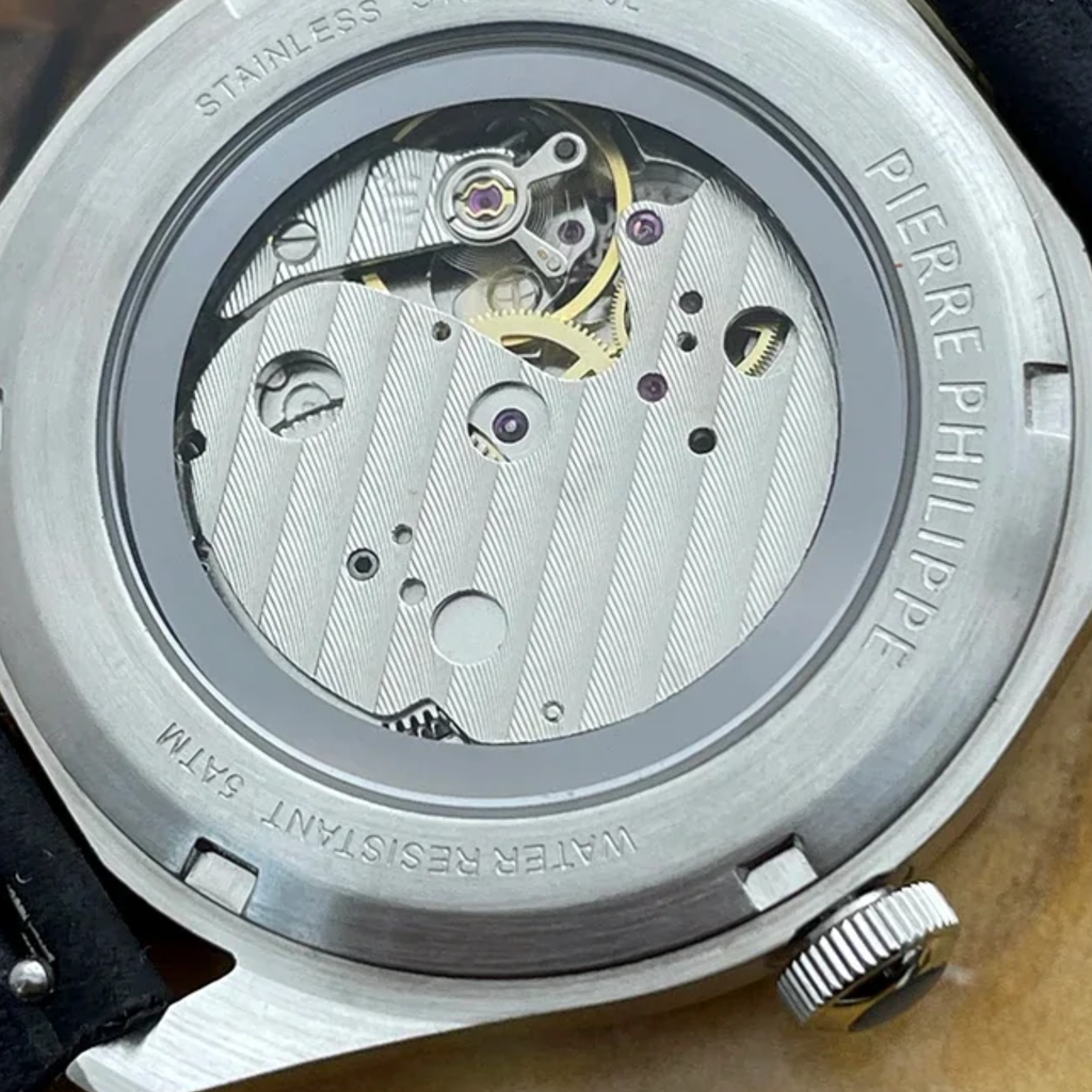 PIERRE PHILIPPE 1941 Automatic Watch 38mm (Rice Metal Strap)
