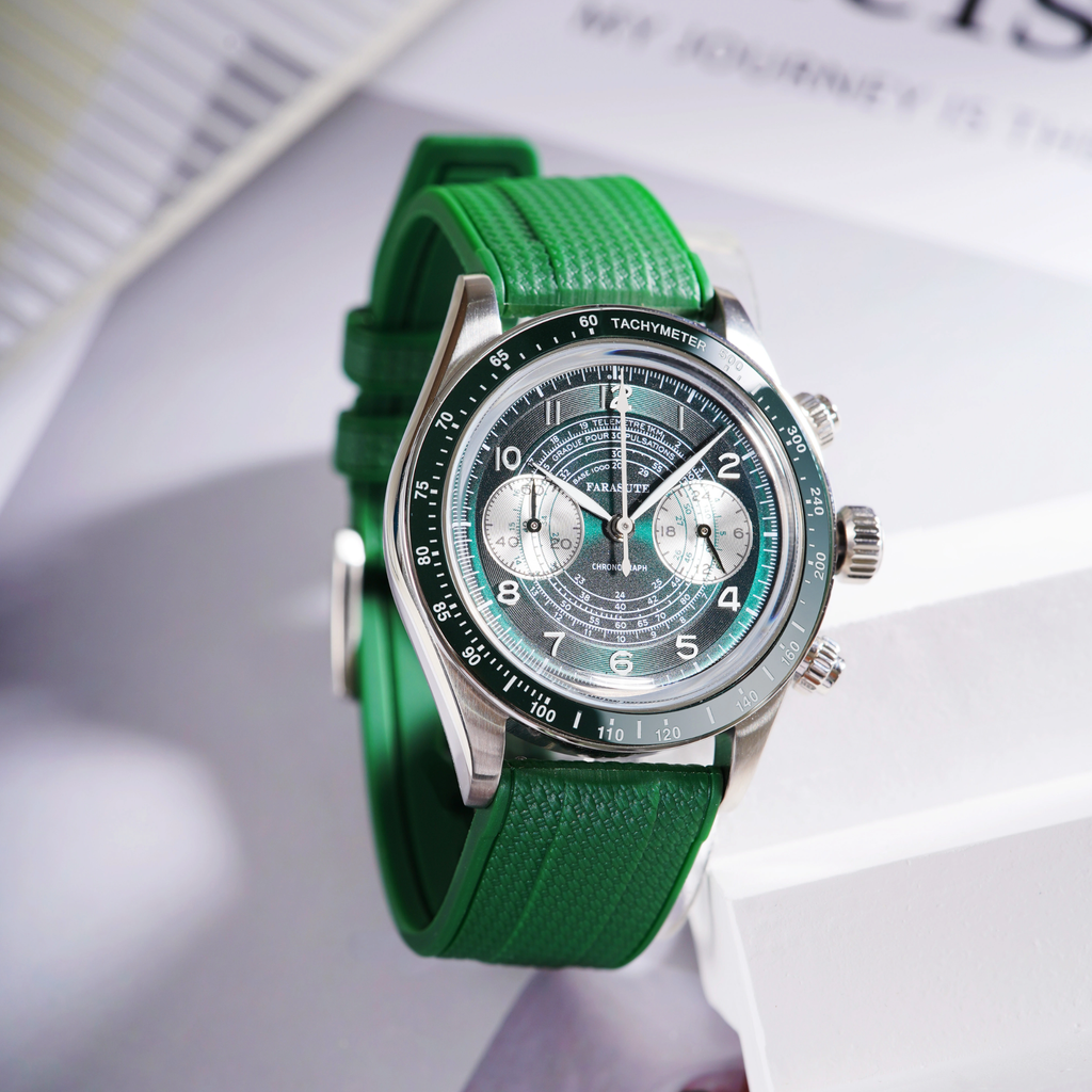Farasute 2324B Dress Watch with Seiko VK64 Mecha-Quartz Movement