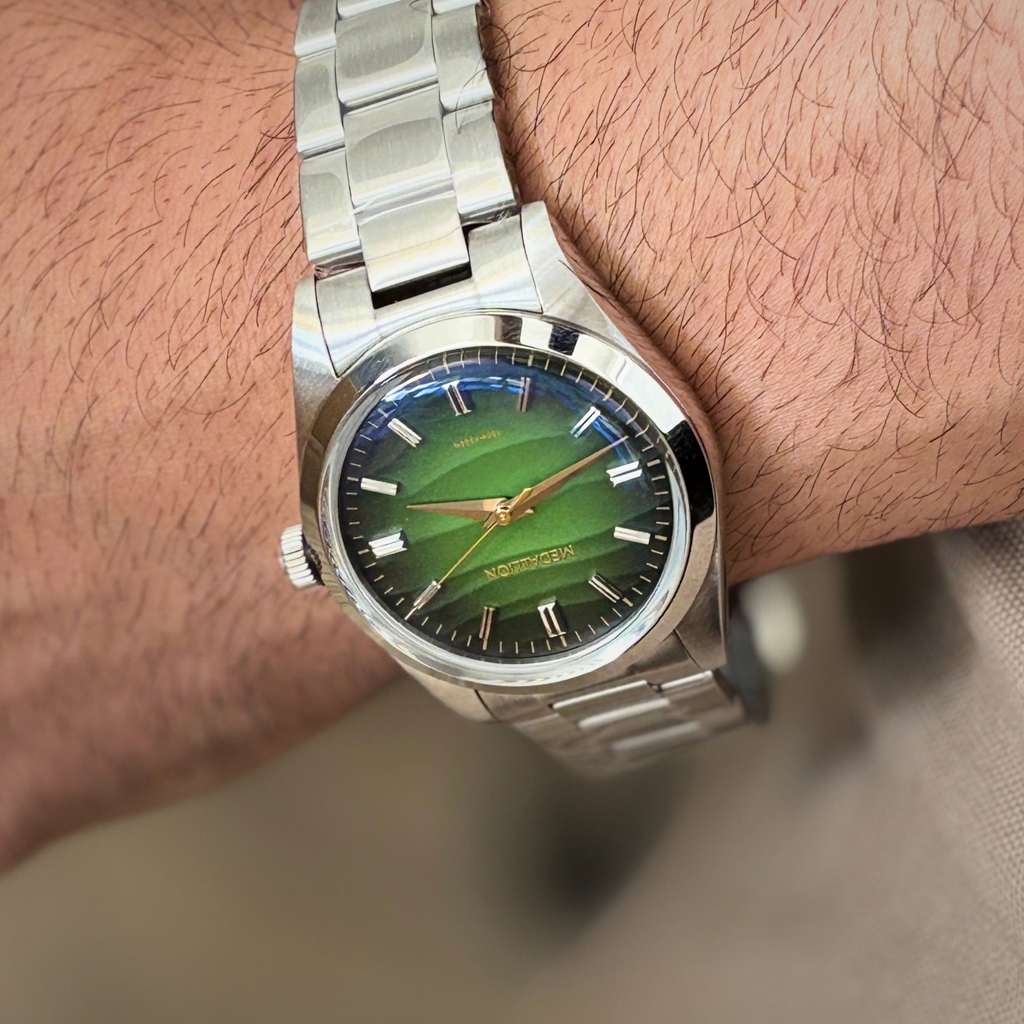 MEDALLION Tarang with Japanese Seiko VH31 Movement | Sahyadri - Forest Green