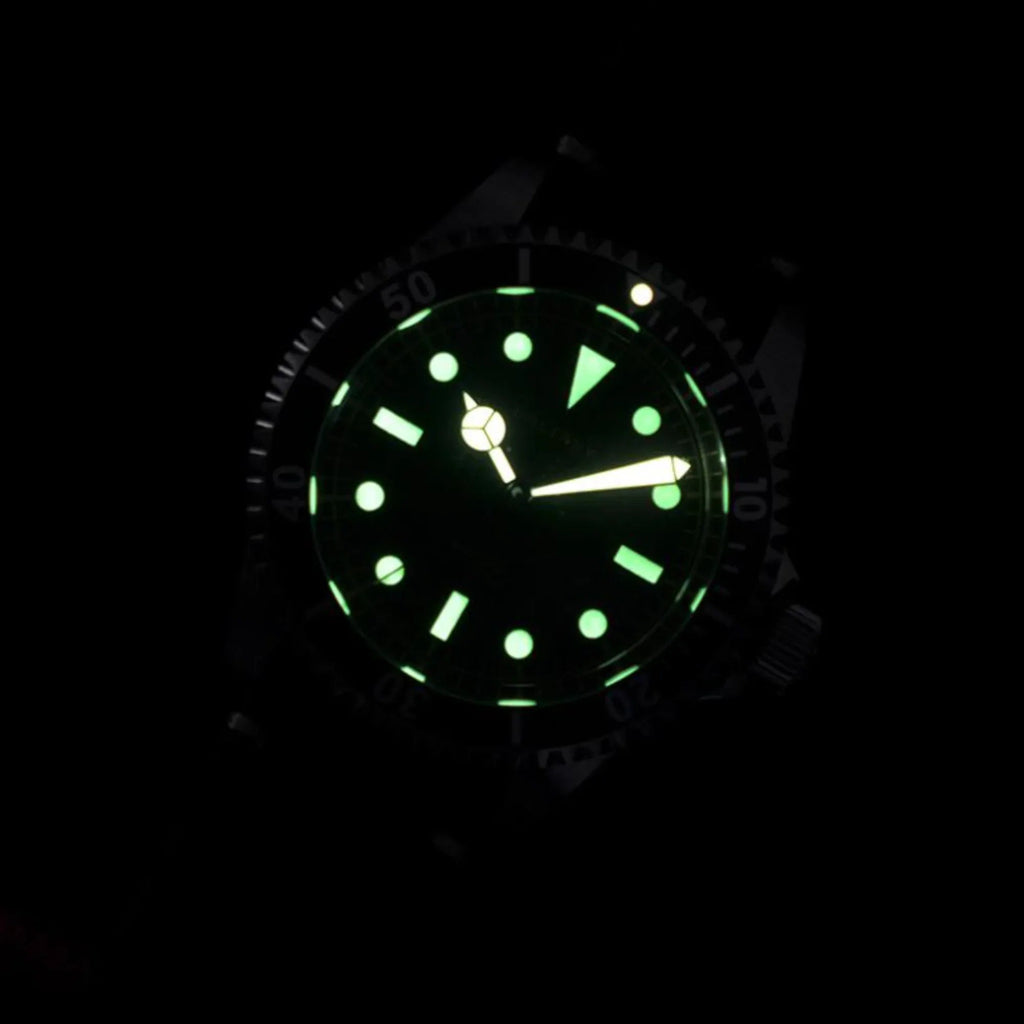 39mm Baltany NH38 Automatic Retro Diver Watch D3043AB - DREAM WATCHES