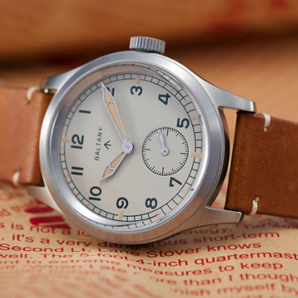 39mm Dirty Dozen Military Vintage Quartz Wristwatch S2032 - DREAM WATCHES