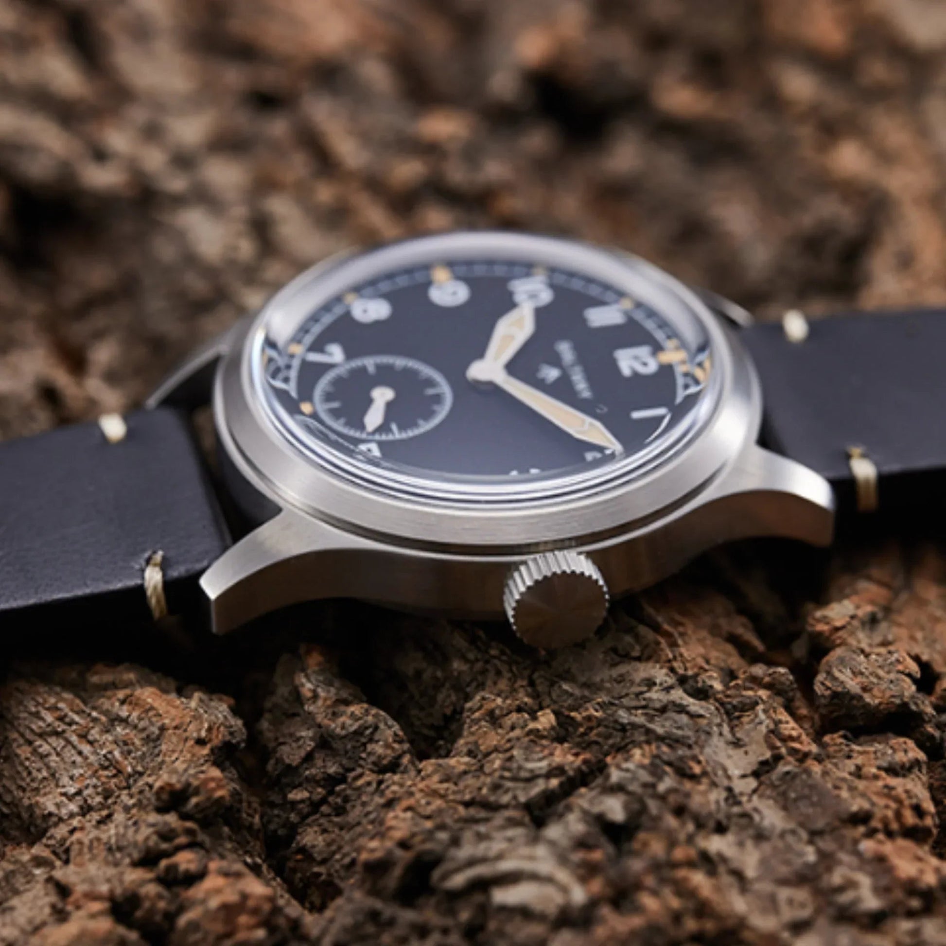 39mm Dirty Dozen Military Vintage Quartz Wristwatch S2032 - DREAM WATCHES