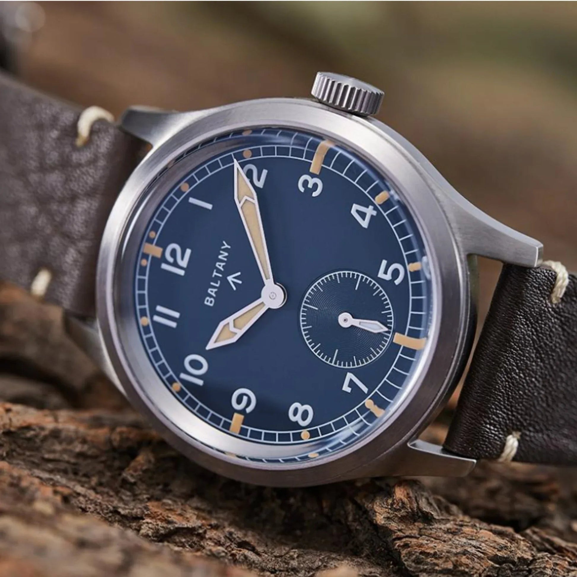 39mm Dirty Dozen Military Vintage Quartz Wristwatch S2032 - DREAM WATCHES