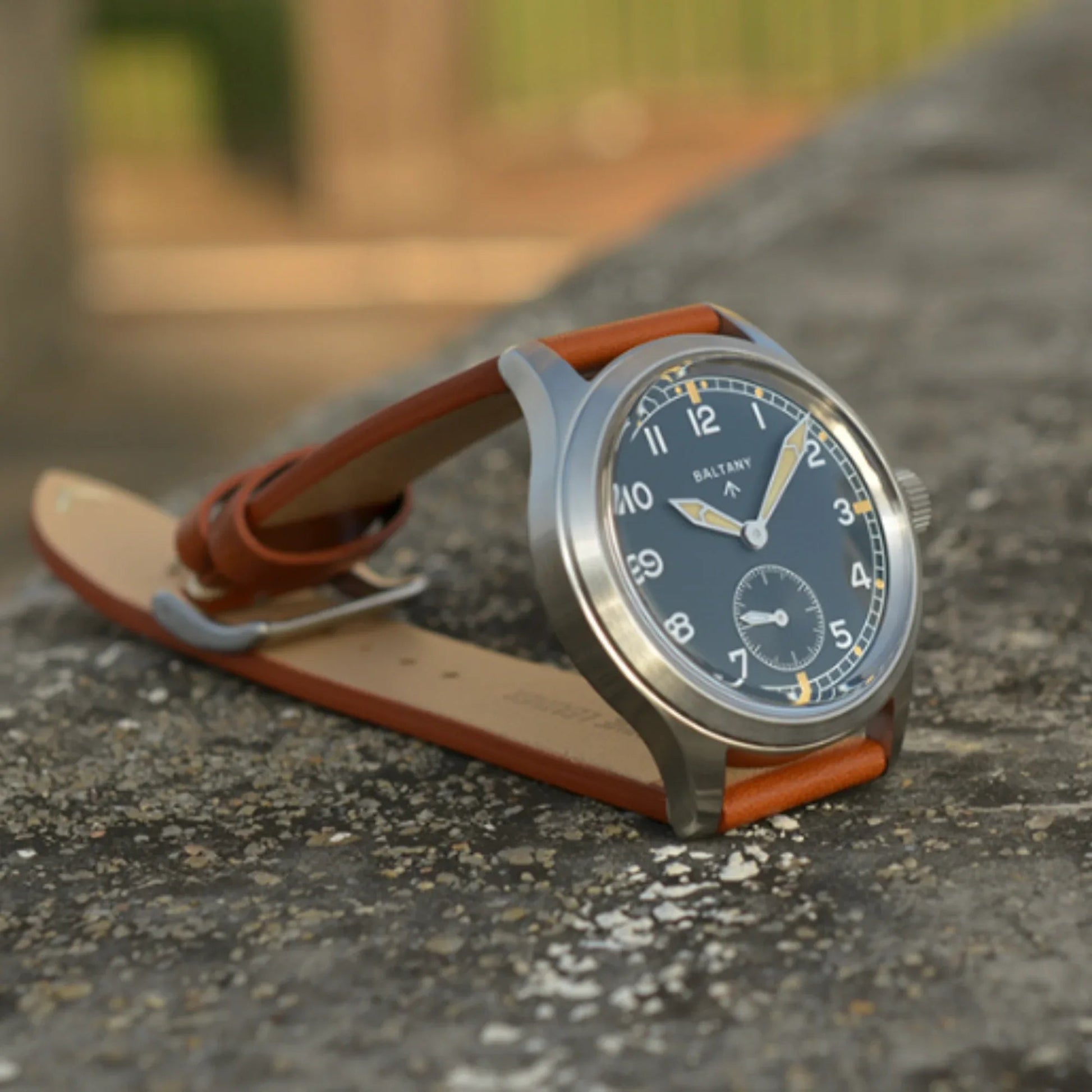 39mm Dirty Dozen Military Vintage Quartz Wristwatch S2032 - DREAM WATCHES