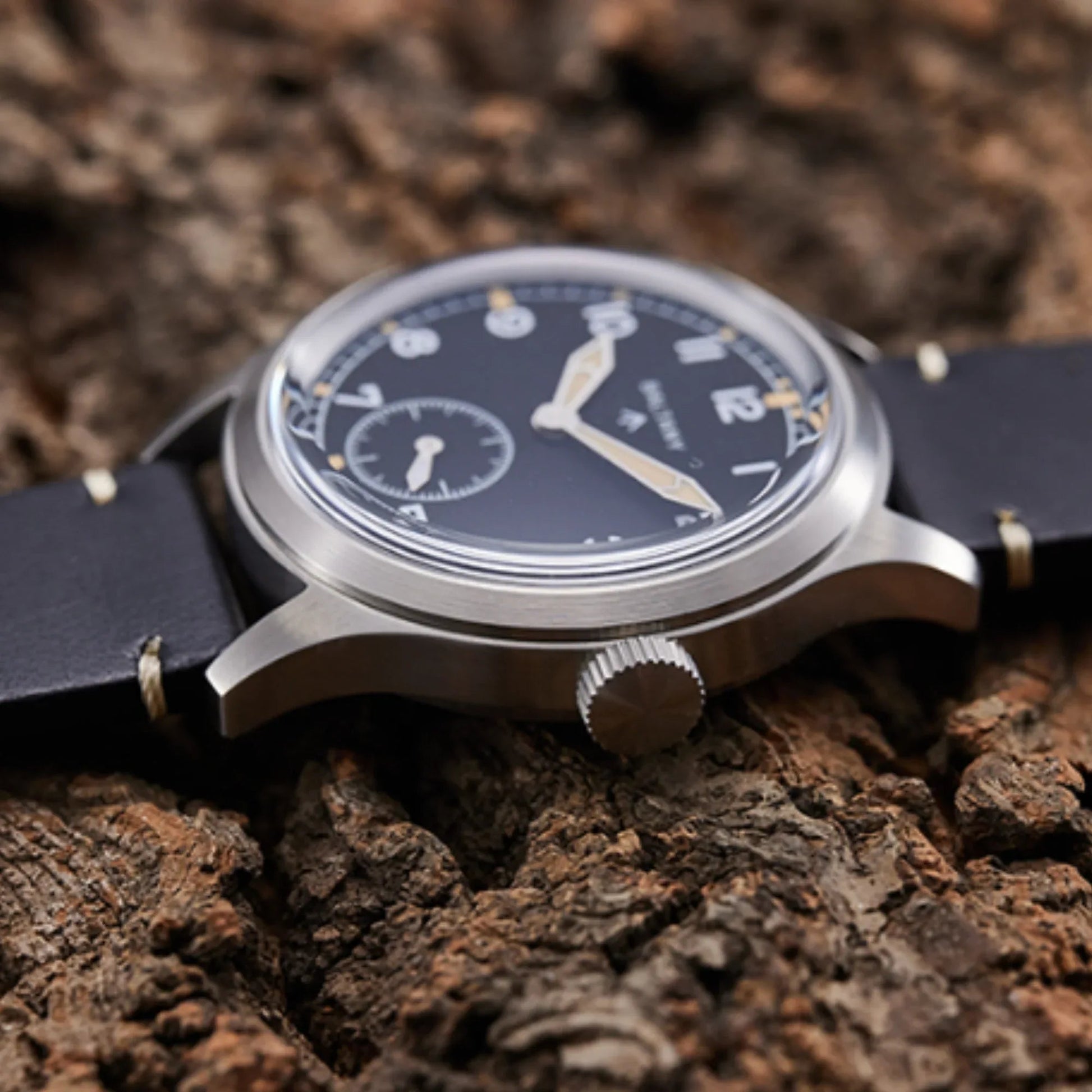 39mm Dirty Dozen Military Vintage Quartz Wristwatch S2032 - DREAM WATCHES