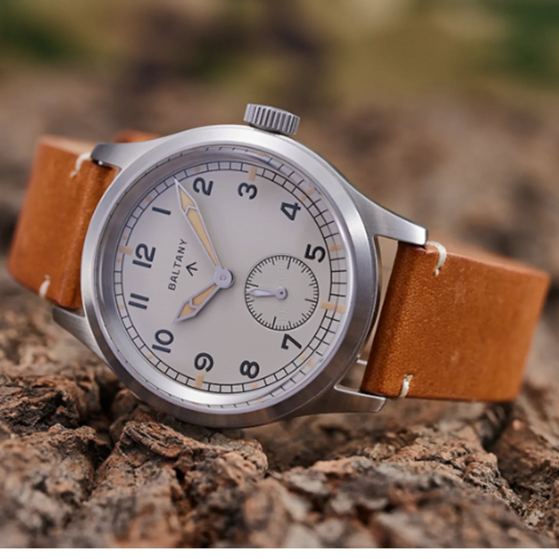 39mm Dirty Dozen Military Vintage Quartz Wristwatch S2032 - DREAM WATCHES