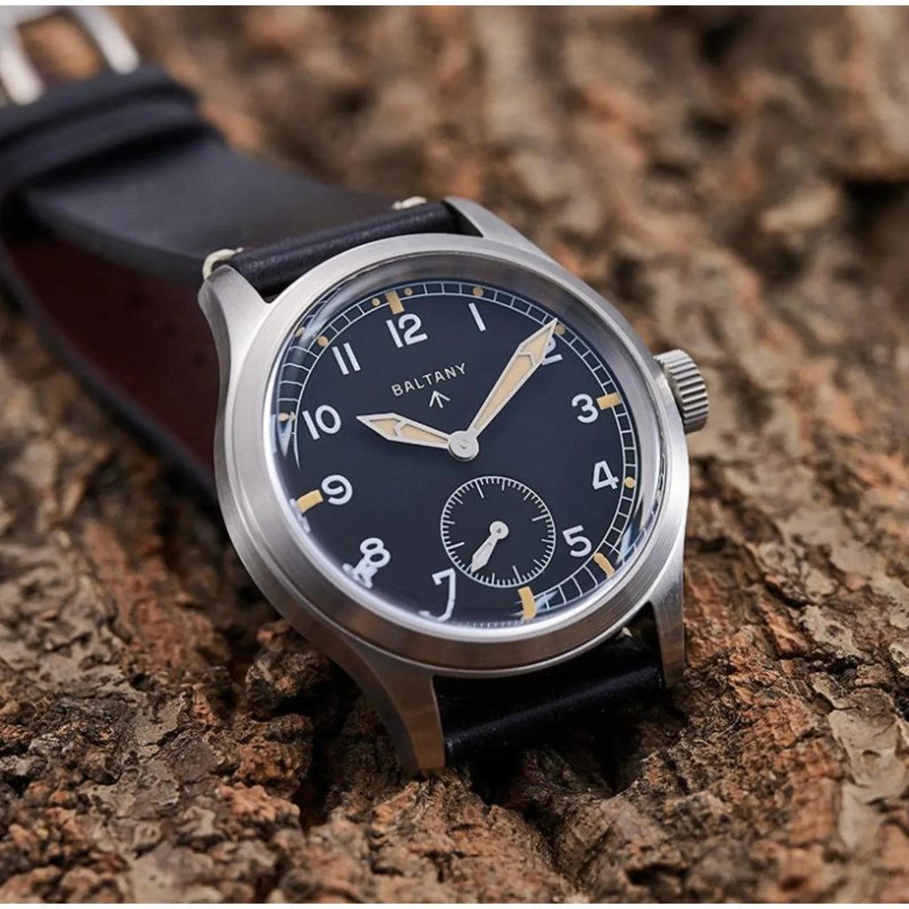 39mm Dirty Dozen Military Vintage Quartz Wristwatch S2032 - DREAM WATCHES