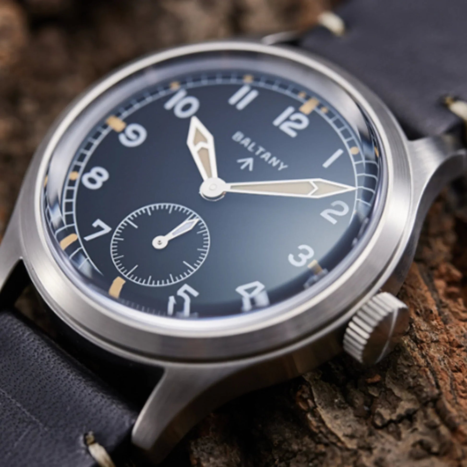 39mm Dirty Dozen Military Vintage Quartz Wristwatch S2032 - DREAM WATCHES