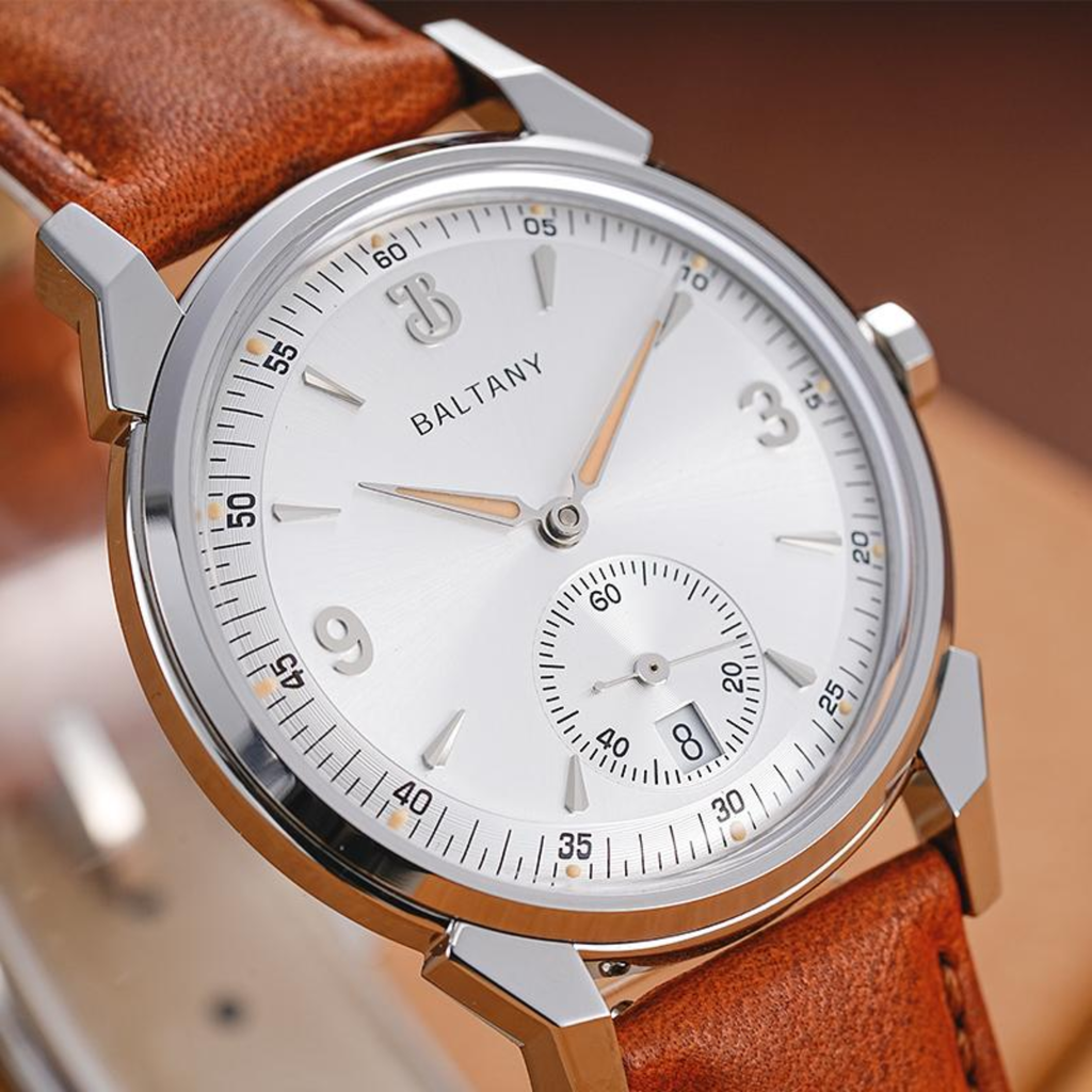Baltany Original Design 36mm Sub-Second Vintage Watch S4108