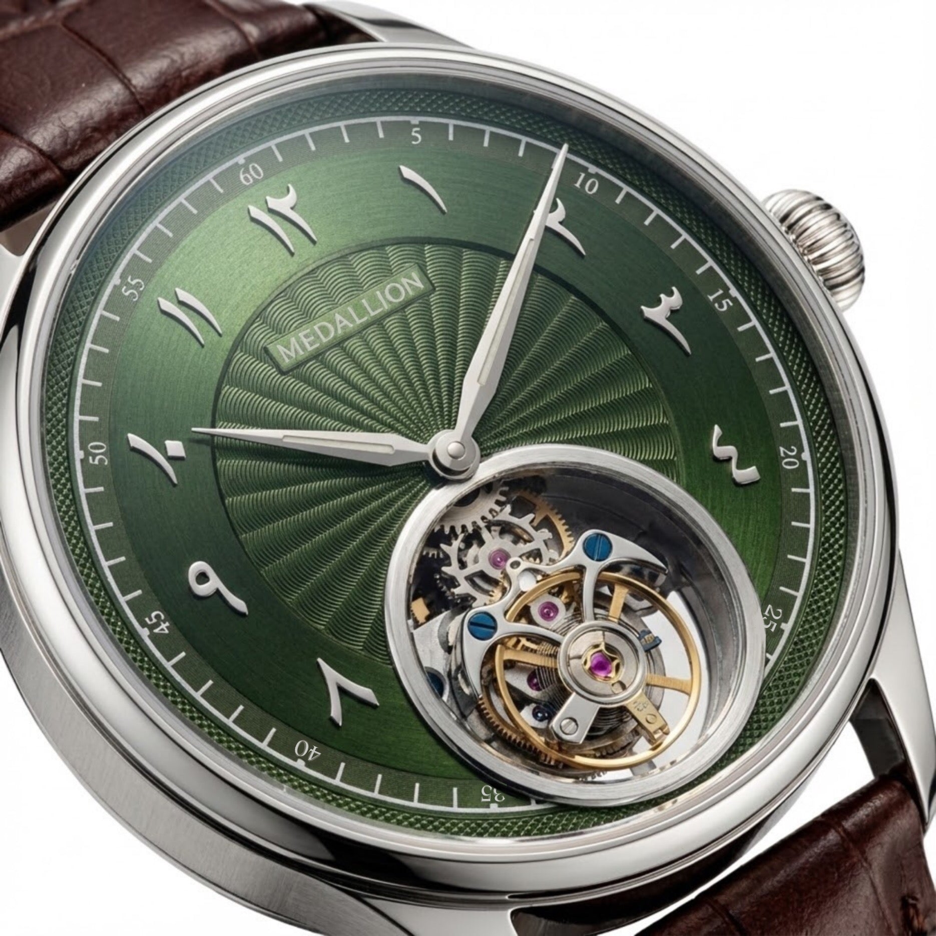 MEDALLION Grand Tourbillon Emerald Arabic