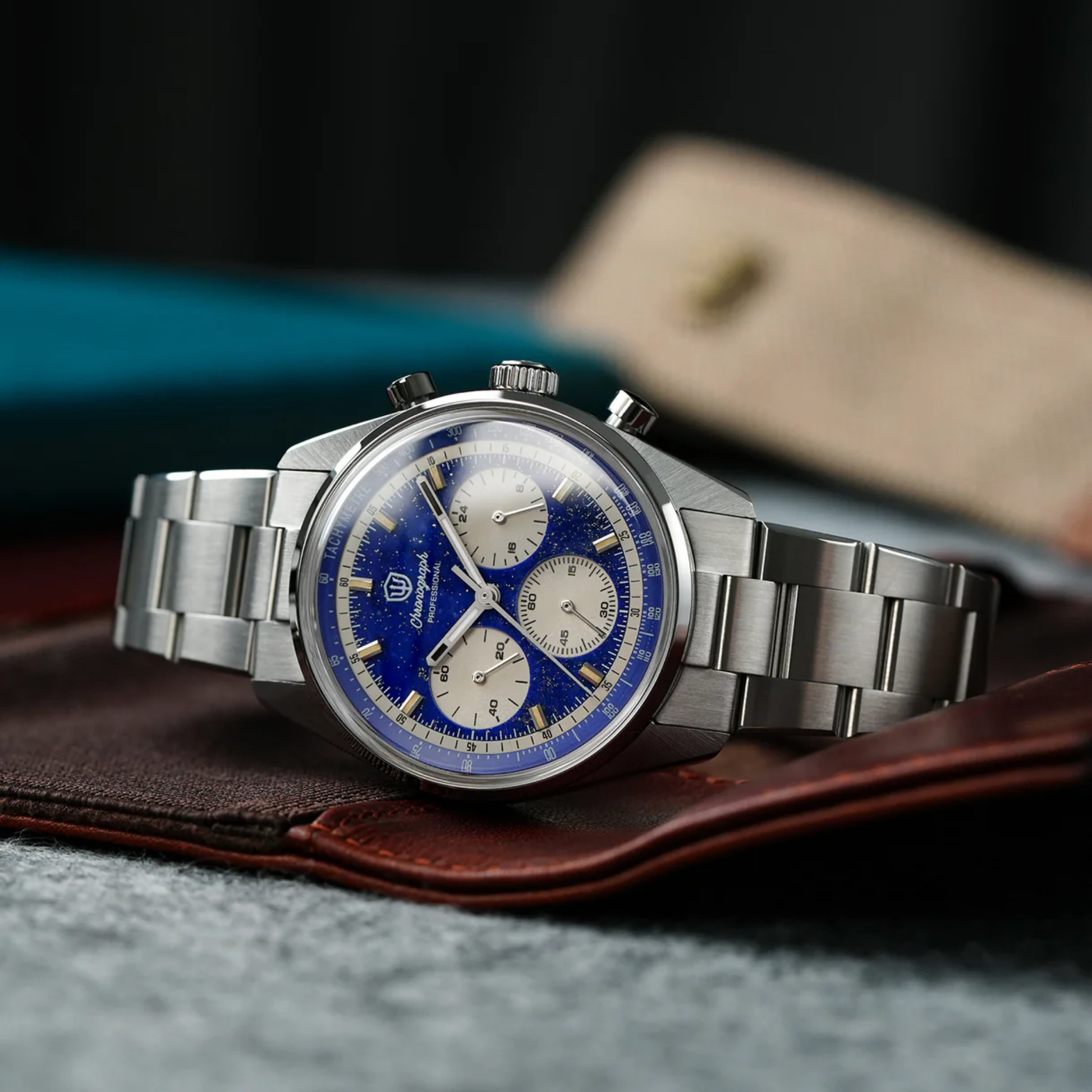 Watchdives WD0526 38.5mm VK63 Chronograph Watch