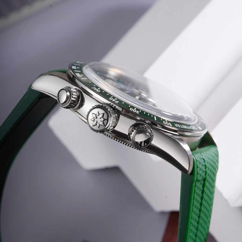 Farasute 2324B Dress Watch with Seiko VK64 Mecha-Quartz Movement