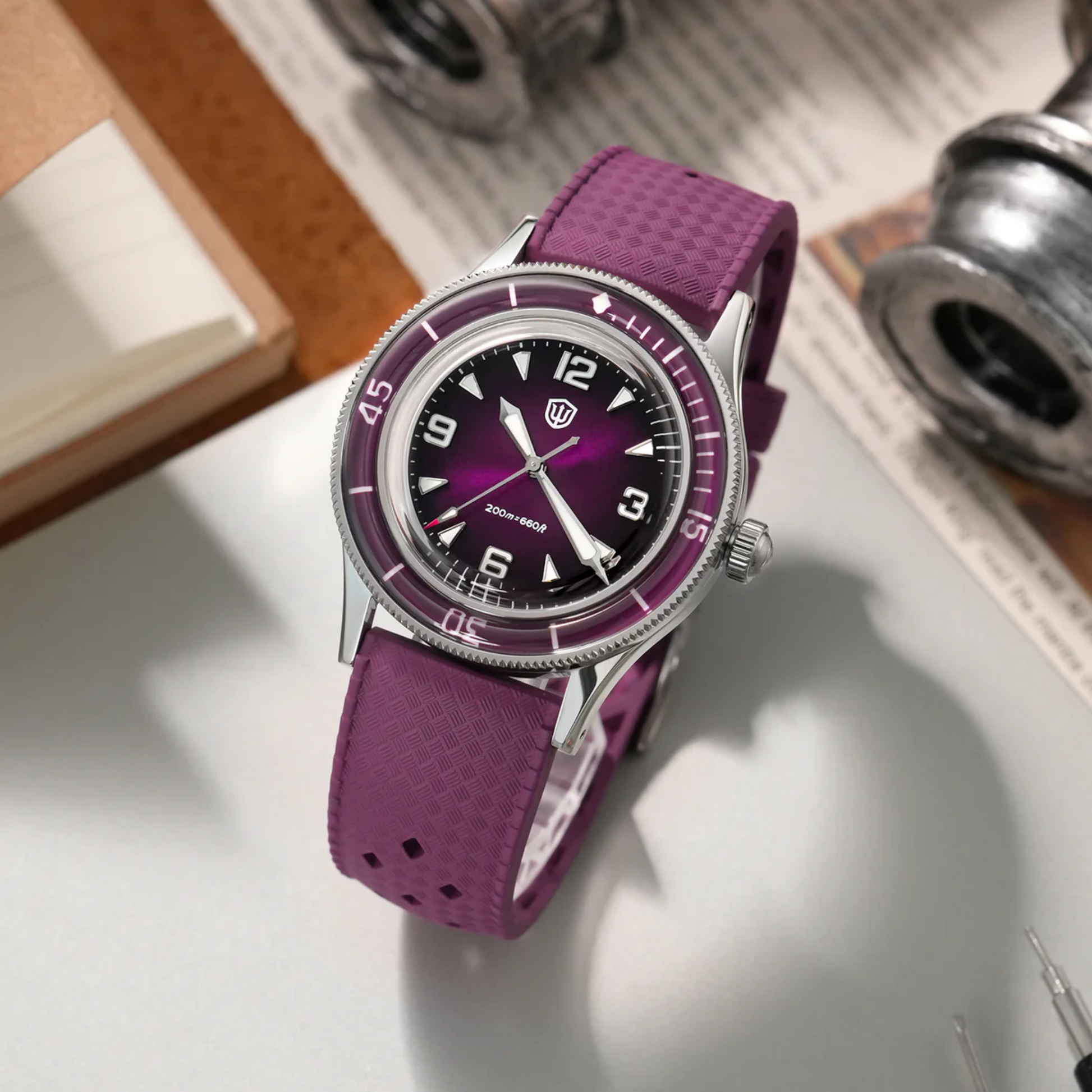 Watchdives WD50Q 50-Fathoms VH31 Dive Watch