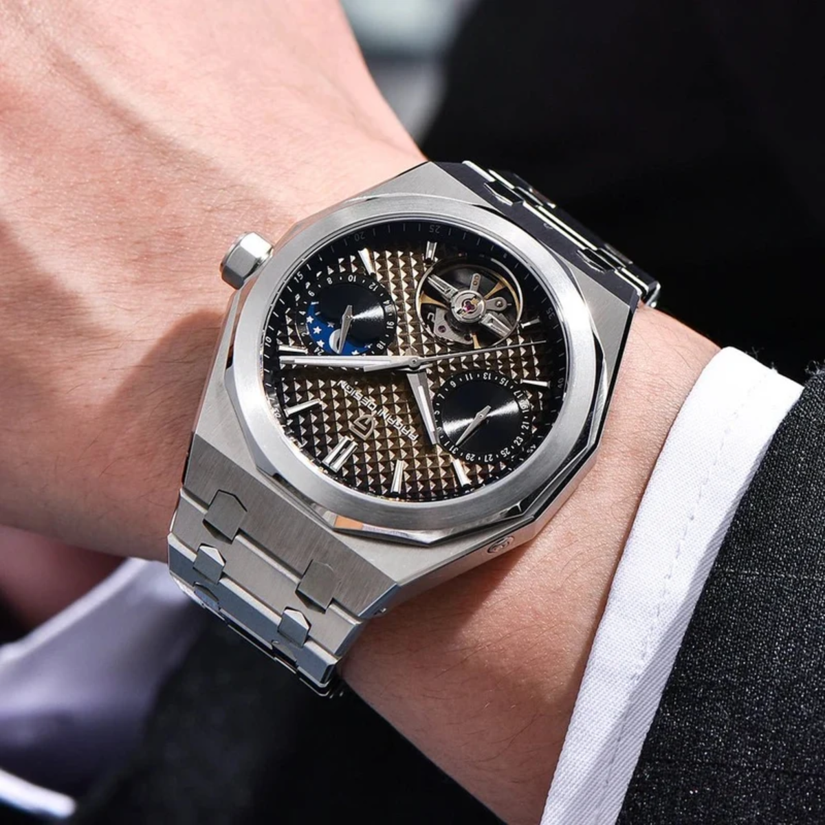Pagani Design PD-YS036 Automatic 42mm Stainless Steel Watch